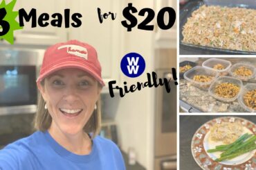CHEAP, HEALTHY DINNERS // 3 WW MEALS ON A BUDGET // FAMILY FRIENDLY // WEIGHT WATCHERS