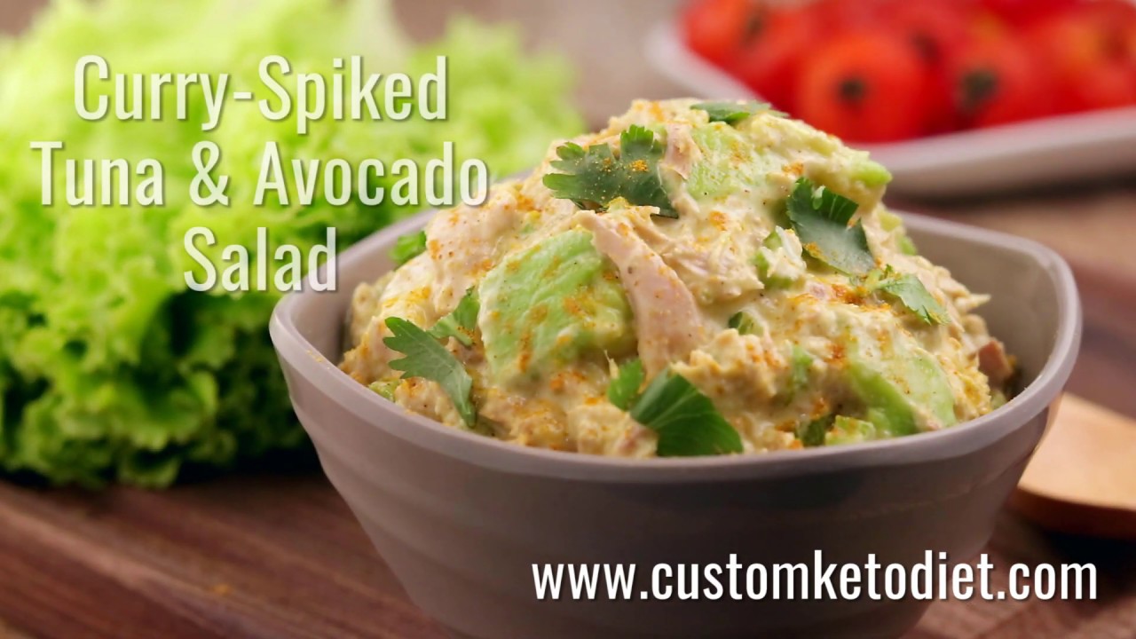 1 Keto Curry Spiked Tuna and Avocado Salad 1 Keto Curry Spiked Tuna and Avocado Salad