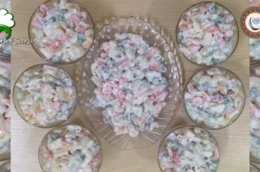 Russian Salad Recipe |Tasty Healthy Salad Recipe |Salad Recipe by Chef Sara