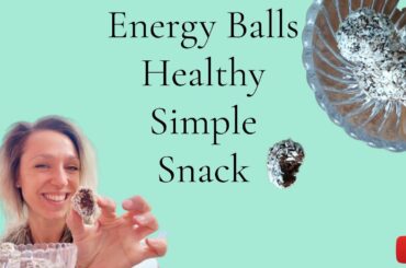 EnergyBalls recipe - Healthy Simple Snack made in Foodprocessor