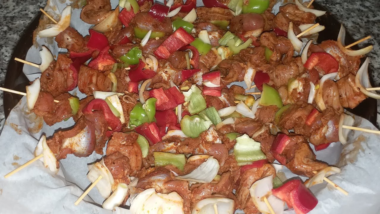 Hot spiced🌶gizzard || party grilled || suya stick low calories food || Cameroon recipe Hot spiced🌶gizzard || party grilled || suya stick low calories food || Cameroon recipe