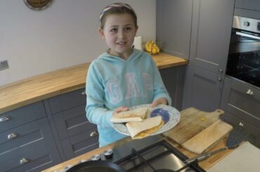 Gracie V's Lockdown Lunch ideas - Veggie Quesadilla