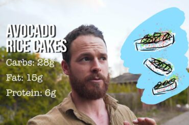 Avo Rice Cakes: Easy Healthy Snack