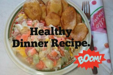 Healthy#Weightloss#10mins#balance#Easy Healthy Dinner Recipe for Adults and Kids.