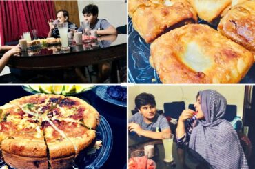 RAMADAN VLOG 1 || Chilli chicken bread squares || Shawarma chicken cake || Raagi healthy smoothie