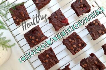 HEALTHY LOW CALORIE BROWNIES | How to make clean guilt free chocolate brownies | QUICK & EASY | 2020