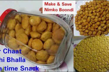 Homemade Nimko Boondi Recipe | Besan Ki Boondi Recipe | Healthy Food Kitchen