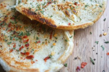 GARLIC BREAD with regular bread without oven l Healthy Garlic Recipe l Healthy Lifestyle l