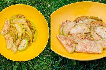 Warm Granny Smith Apple | Healthy Snacks Ideas | Easy Recipes | Snacks for Kids