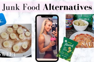 6 HEALTHY SNACK IDEAS: My favourite junk food alternatives + My Fitness Pal Macros! *Must try*