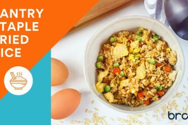Pantry Staple Fried Rice | Brook Healthy Recipes