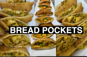 BREAD POCKETS | CHICKEN FILLING BREAD POCKETS | VERY SIMPLE RECIPE | IFTAR IDEAS