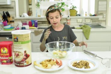 Kid's Recipes! Easy Healthy Cookie Recipe, No Sugar or Flour, Only 4 Ingredients!