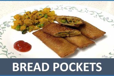 Bread pockets | Kids snack | Easy bread recipe | Bread rolls | Party Starter Ideas