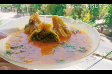 Mutter Stuffed Dal Dhokli || Healthy , Tasty and Easy Indian Recipe || Jain Recipe ||