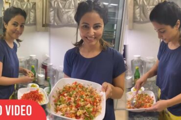 Ramadan Special SALAD by Hina Khan | #RookieChefHinaKhan