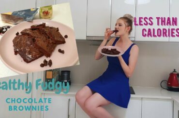 Low calorie, Guilt free, Fudgy Brownies