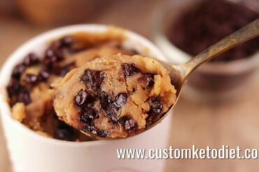 Keto Diet Recipes For Weight Loss 👉 recipe 14 - Keto Choco Peanut Butter Mug Cake