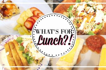 WHAT'S FOR LUNCH // EASY LUNCH IDEAS FOR ADULTS // REAL LIFE WHAT I EAT IN A DAY