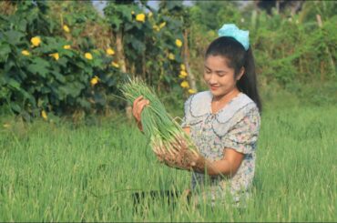 Yummy Shrimps With Green Onion Recipe / Healthy And Yummy Food / Cooking With Sreypov.