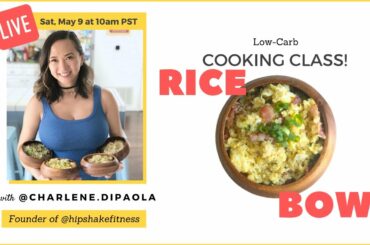 Cauliflower Rice Bowl | Low Carb Rice Alternative With Filipino Food!