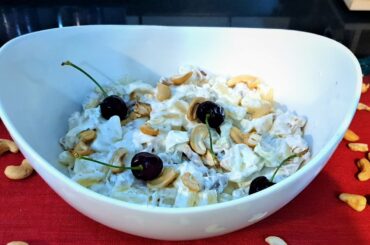 Chicken Cashew Nut Salad | Quick & Healthy Chicken Salad Recipe