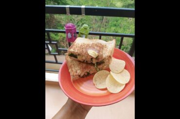 Corn and Palak Sandwich | Quick sandwich | easy breakfast | snack | cafe style sandwich