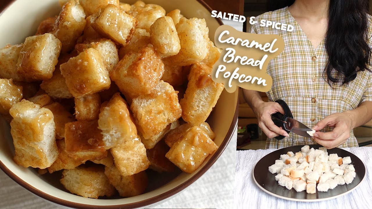Salted Caramel & Cinnamon Bread Popcorn | Easy Snack Recipe (No Oven) Salted Caramel & Cinnamon Bread Popcorn | Easy Snack Recipe (No Oven)