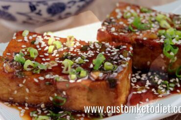 Keto Diet Recipes For Weight Loss 👉 recipe 16 - Keto Teriyaki Tofu Steaks