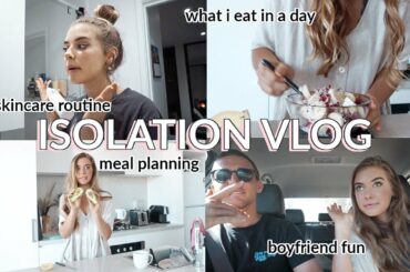 What I Eat In A Day [Quarantine Edition], Meal Planning & My Skincare Routine