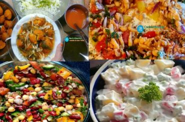 4 Best #HealthySalad Recipes For Dawat | #EidSpecial2020 | Dawat preparation | Healthy dinner