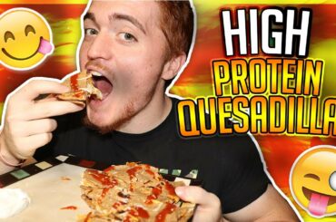 Healthy High Protein Chicken Quesadilla Recipe | Quick & TASTY | TheFitForce