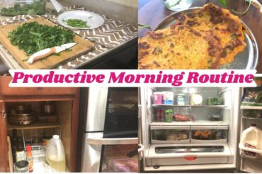 Busy But Productive Morning Routine | Healthy Veg Chillas Recipe |  Indian Vlogger In America
