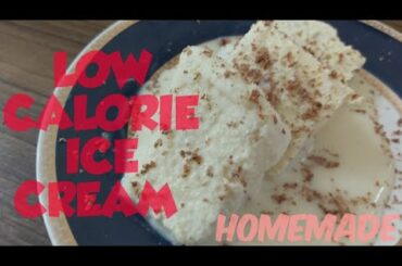 Low calorie homemade icecream| basic ingredients icecream| healthy dessert recipe| Wings behind cam