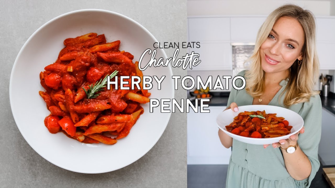 Herby Tomato Penne Pasta by Clean Eats Charlotte | Quick, Easy + Healthy Recipes Herby Tomato Penne Pasta by Clean Eats Charlotte | Quick, Easy + Healthy Recipes
