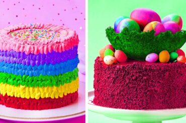 Top 10 Indulgent Colorful Cake Decorating Recipes | So Yummy Cake Ideas | Easy Cake Decorating Ideas