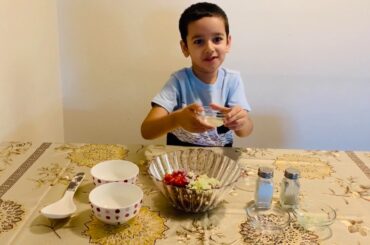 Sprouts Salad Recipe | Moong & Chana Sprouts | Healthy Recipe - By Ayaan Rulhania