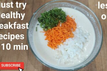 Instant breakfast recipes/healthy breakfast recipe/wheat flour & potato chilla/vegetable chila