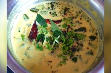 VENDAIKAI MOR KUZHAMBU | TRADITIONAL SOUTH INDIAN DISH | HEALTHY FOOD RECIPE