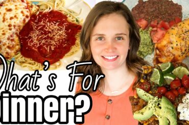 What’s For Dinner? | *SEVEN* Easy Budget Friendly Meals | Stay Home and Cook With Me | Julia Pacheco