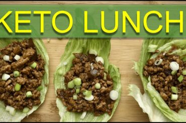 Keto Lunch Ideas For Work & School II Low Carb Keto Lunch Meal Preparation