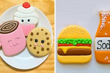 So Yummy Colorful Cookies | Best Cute Birthday Cookies Decorating Ideas | Tasty Cookies Recipes