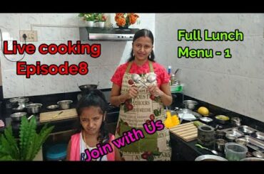 #stay home and cook #withme | Full Lunch Menu 1 | Ep -8