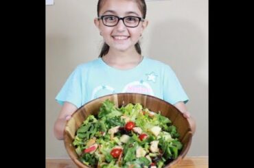 Making Salad for my MOM on mothers day.