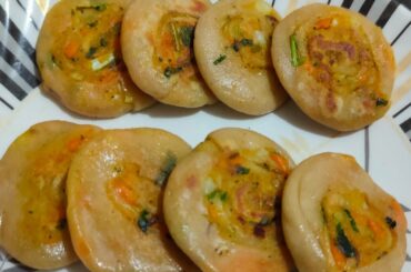 Simple breakfast & dinner recipe | less oil snack | unique &different recipe | potato pinwheel