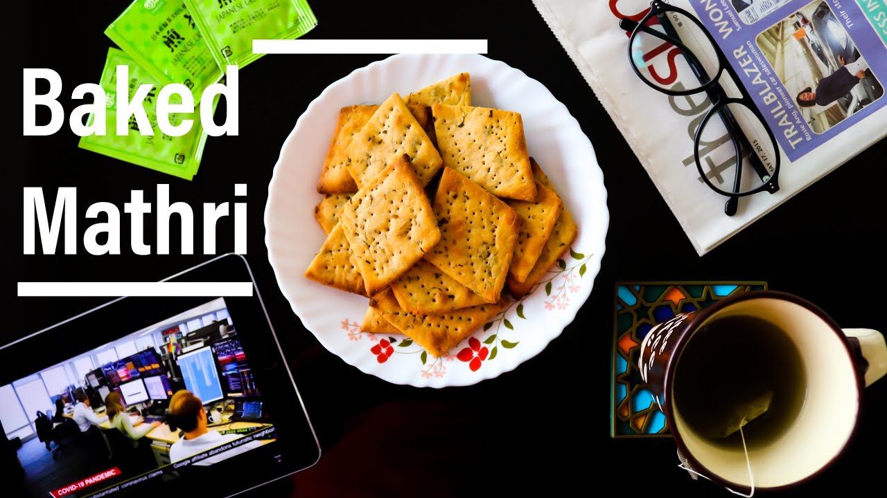 Baked Mathri | Healthy Crackers | Wheat flour recipe | Low calories Snacks | PotToPlate Baked Mathri | Healthy Crackers | Wheat flour recipe | Low calories Snacks | PotToPlate