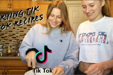 Trying (Healthy) Tik Tok Recipes