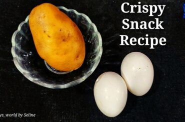 Quick Evening Snacks for Iftaar | Crispy & Very Tasty | Potato Egg Balls | Evening Snacks Recipe |