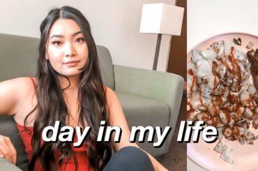 COLLEGE DAY IN MY LIFE| TARGET HAUL & HEALTHY MEALS