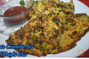 Lockdown! Oats Omelette For Weight Loss | Healthy Breakfast Recipe | Diet Food | Weight loss Recipe